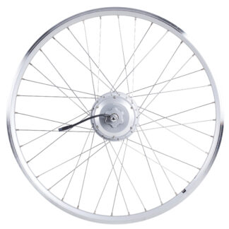 28" City Bike Double-walled Rear Wheel 36v Motor B'ebike 700 - Silver