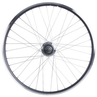 28" City Bike Double-walled Rear Wheel Nexus 7 For B'ebike 9 - Black
