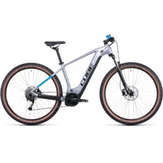 Cube Reaction Hybrid Performance 500 Electric Bike 2022 Silver/Blue