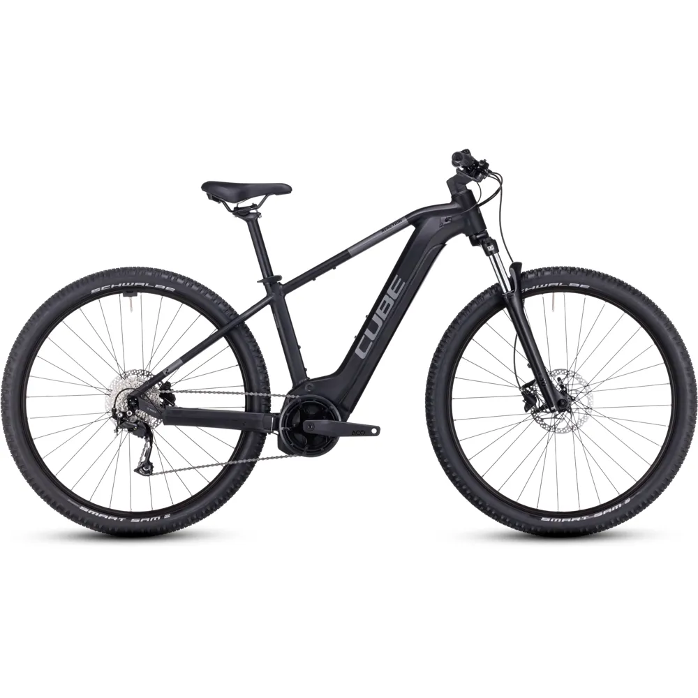 Cube Reaction Hybrid Performance 500 Electric Bike 2024 Black/Grey