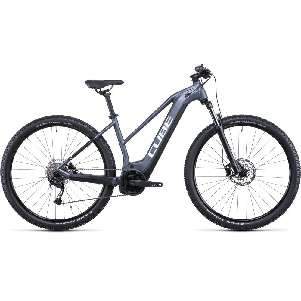 Cube Reaction Hybrid Performance 625 Trapeze Electric Bike 2022 Grey
