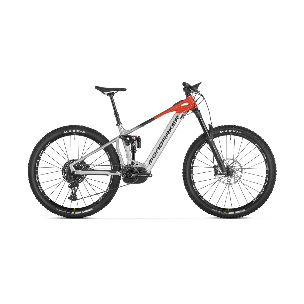 Mondraker Crafty R Electric Bike 2024 Silver/Red/Grey