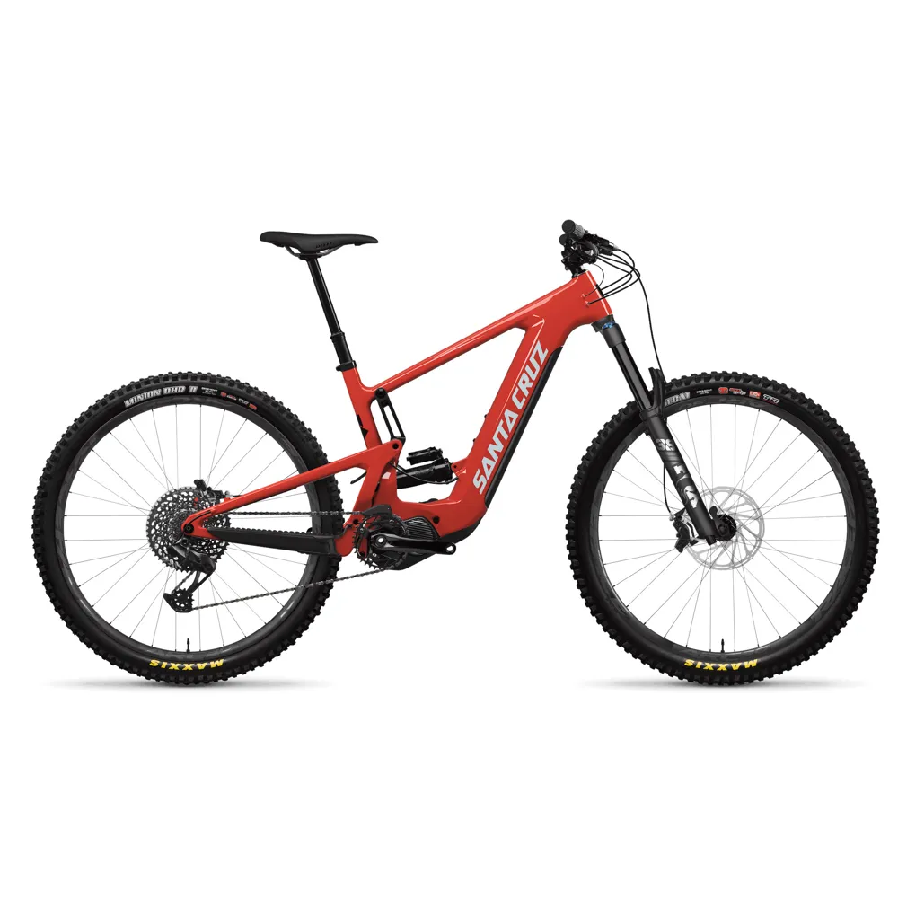 Santa Cruz Heckler 29er C S Electric Bike 2024 Gloss Heirloom Red