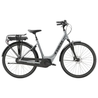 Trek District+ 2 Lowstep 500WH Electric Bike 2023 Galactic Grey