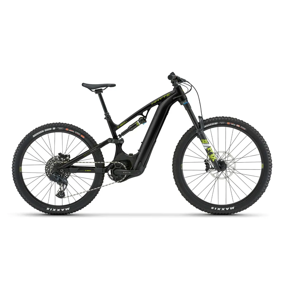 Whyte E160 RS MX/27.5 Enduro Electric Mountain Bike 2023 Black